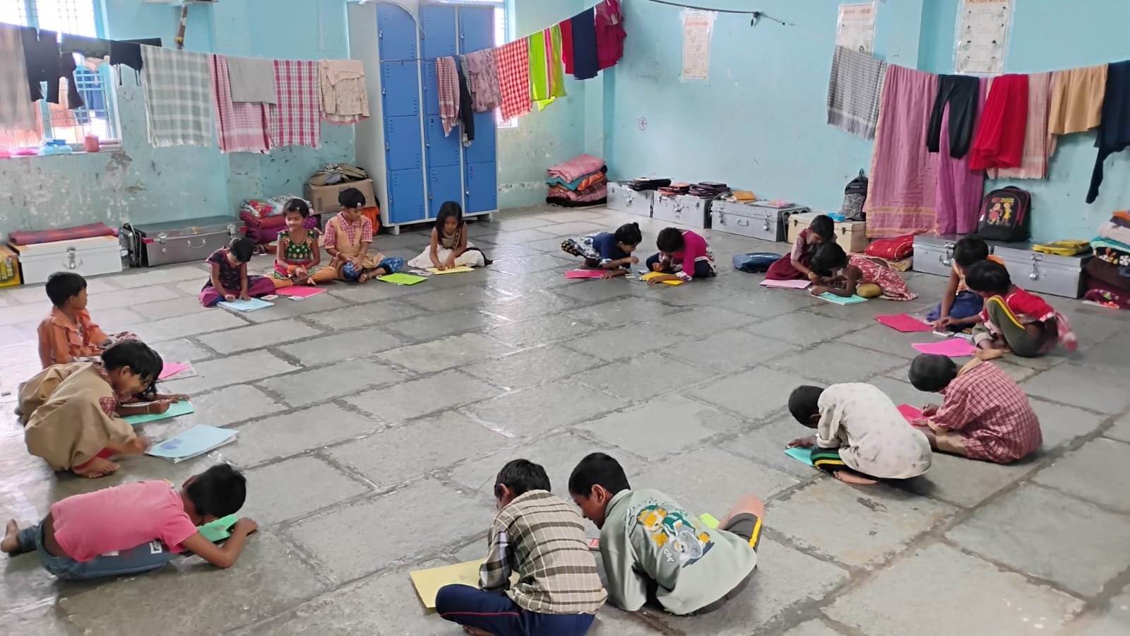 Children learning together
